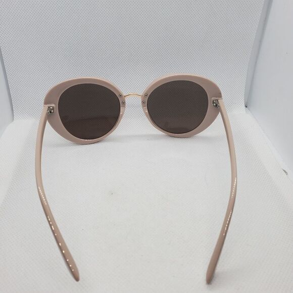 Light Brown & Gold Sunglasses - Picture 6 of 7